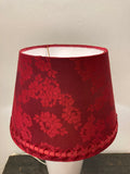Lampenkap bordeaux - Estable Store | Vintage art design | Rotterdam Hillegersberg
