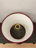 Lampenkap bordeaux - Estable Store | Vintage art design | Rotterdam Hillegersberg