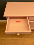 Commode kastje roze - Estable Store | Vintage art design | Rotterdam Hillegersberg