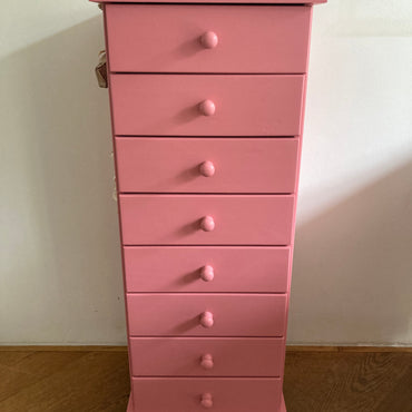 Ladenkast roze