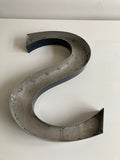 Metalen letter S - Estable Store | Vintage art design | Rotterdam Hillegersberg