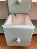 Dressoir/commode groen-grijs - Estable Store | Vintage art design | Rotterdam Hillegersberg