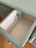 Dressoir/commode groen-grijs - Estable Store | Vintage art design | Rotterdam Hillegersberg