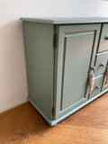 Dressoir/commode groen-grijs - Estable Store | Vintage art design | Rotterdam Hillegersberg