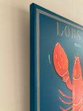Schilderij Lobster Menu - Estable Store | Vintage art design | Rotterdam Hillegersberg