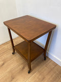 Trolley tafel hout - Estable Store | Vintage art design | Rotterdam Hillegersberg