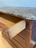 Dressoir/commode met marmer blad - Estable Store | Vintage art design | Rotterdam Hillegersberg