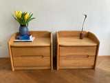 Set houten nachtkastjes. - Estable Store | Vintage art design | Rotterdam Hillegersberg