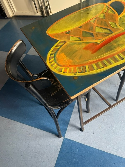 Hotel New York tafel kop en schotel - Estable Store | Vintage art design | Rotterdam Hillegersberg