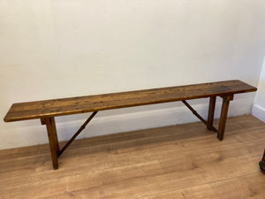 Houten bank - Estable Store | Vintage art design | Rotterdam Hillegersberg