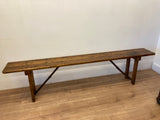 Houten bank - Estable Store | Vintage art design | Rotterdam Hillegersberg