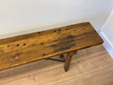 Houten bank - Estable Store | Vintage art design | Rotterdam Hillegersberg