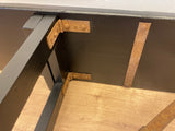Houten bank zwart - Estable Store | Vintage art design | Rotterdam Hillegersberg