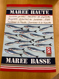 Theedoek sardines - Estable Store | Vintage art design | Rotterdam Hillegersberg
