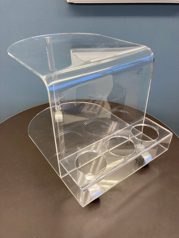 Bar tafeltje plexiglas - Estable Store | Vintage art design | Rotterdam Hillegersberg