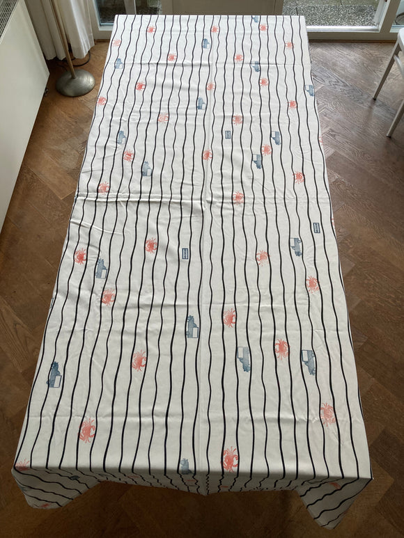 Tafelkleed zwart wit - Estable Store | Vintage art design | Rotterdam Hillegersberg