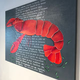 Schilderij "Bisque de homard" - Estable Store | Vintage art design | Rotterdam Hillegersberg