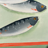 Schilderij sardinas - Estable Store | Vintage art design | Rotterdam Hillegersberg