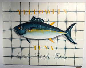 Schilderij Tuna - Estable Store | Vintage art design | Rotterdam Hillegersberg