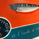 Schilderij sardines - Estable Store | Vintage art design | Rotterdam Hillegersberg