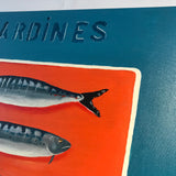Schilderij sardines - Estable Store | Vintage art design | Rotterdam Hillegersberg