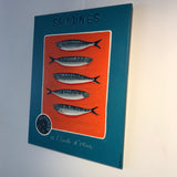 Schilderij sardines - Estable Store | Vintage art design | Rotterdam Hillegersberg