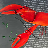 Schilderij "Bisque de homard" - Estable Store | Vintage art design | Rotterdam Hillegersberg